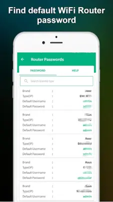 WiFi Router Password - Setup android App screenshot 2